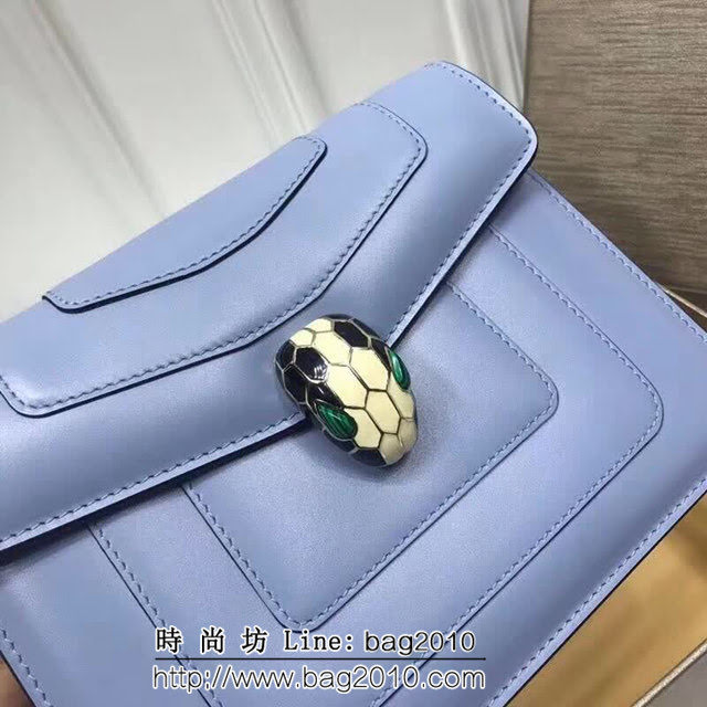 BVLGARI寶格麗 專櫃新款 蛇頭扣環 單層蛇頭包 鏈條單肩斜挎包 B283558 FYD1316